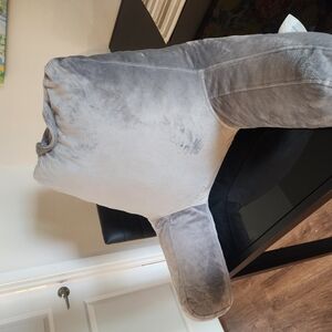 Cozy Gray Backrest Pillow
